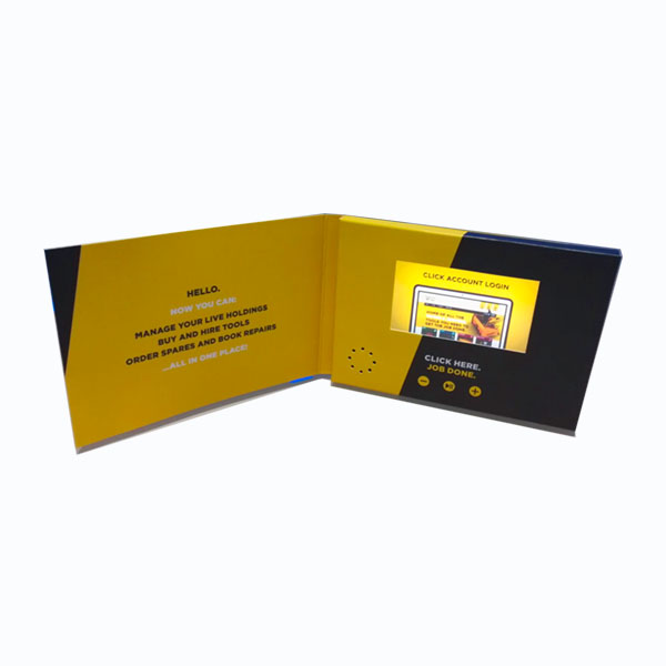 Video Brochure 3,6" A6