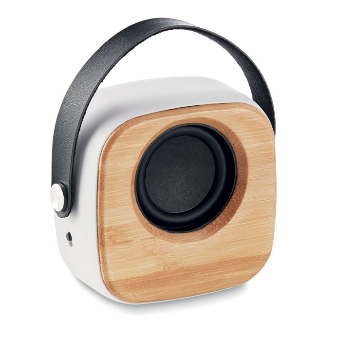 altavoz bambú bluetooth 3w