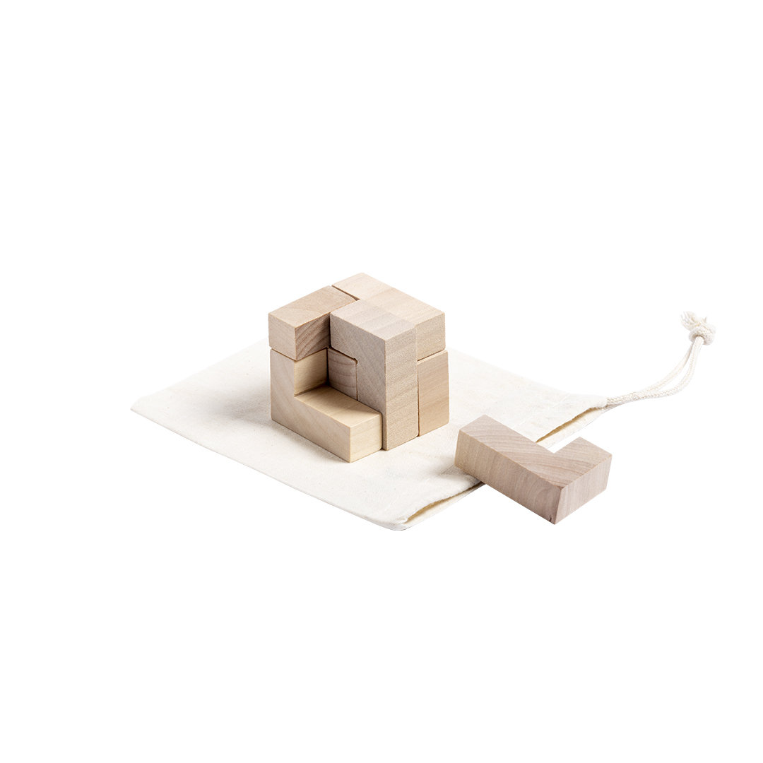 cubo puzzle madera