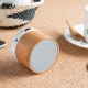 altavoz bluetooth bambú