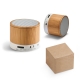 altavoz bluetooth bambú
