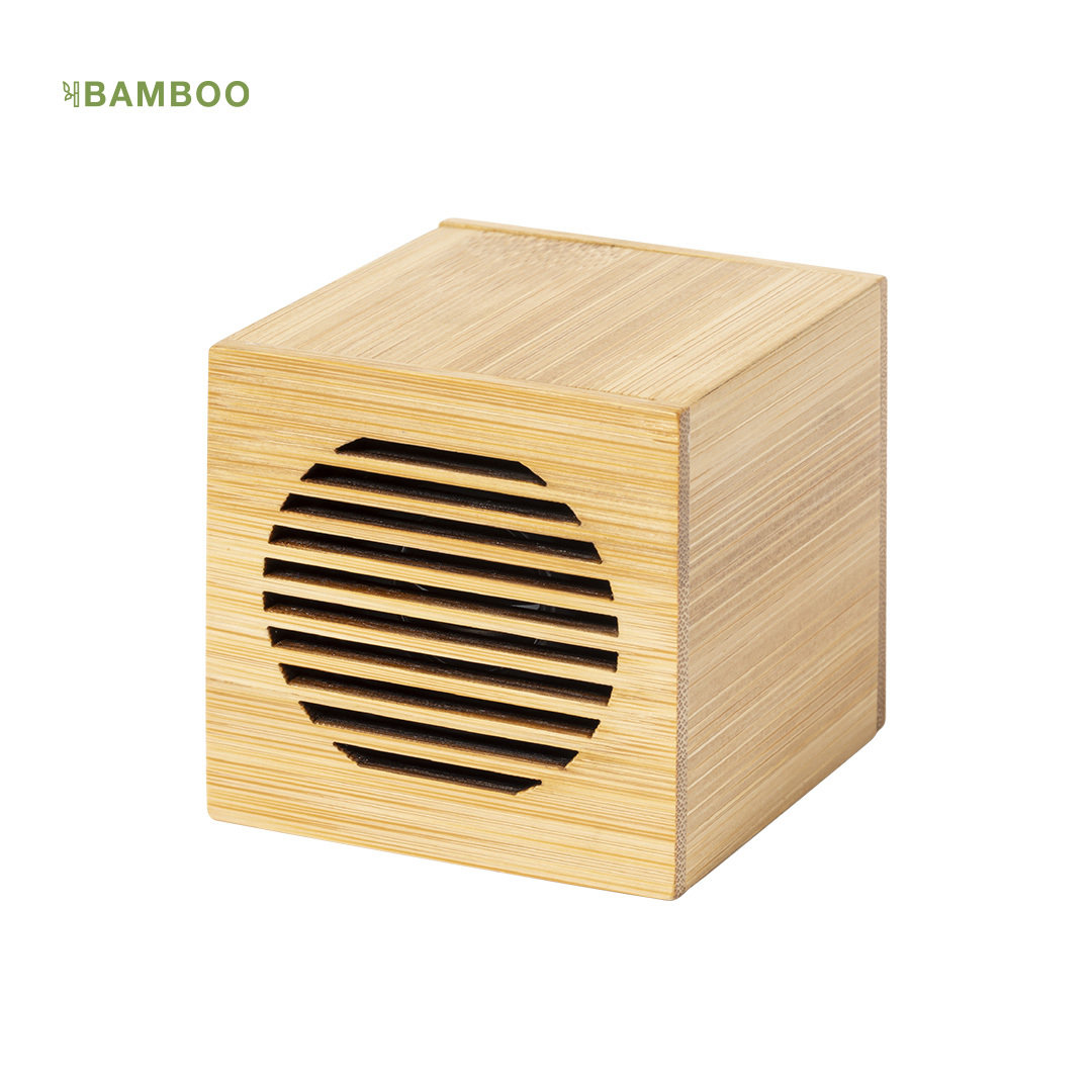 altavoz bluetooth bambú