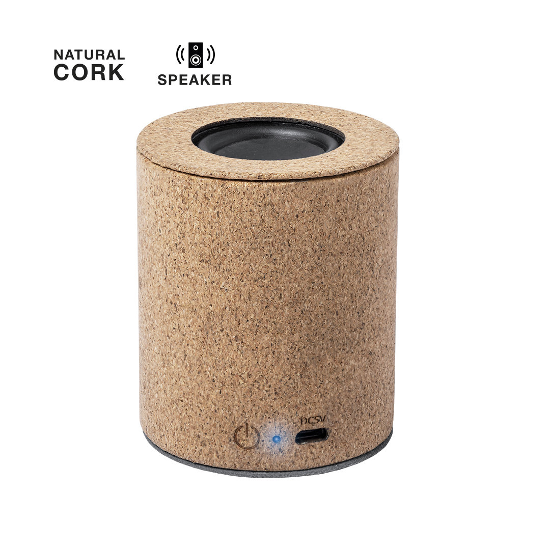 Altavoz Bluetooth ECO de corcho